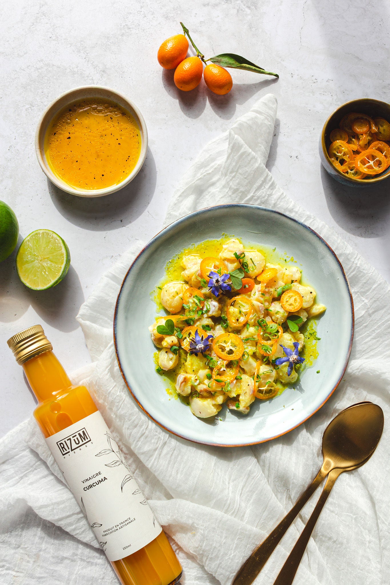 Vinaigre au curcuma