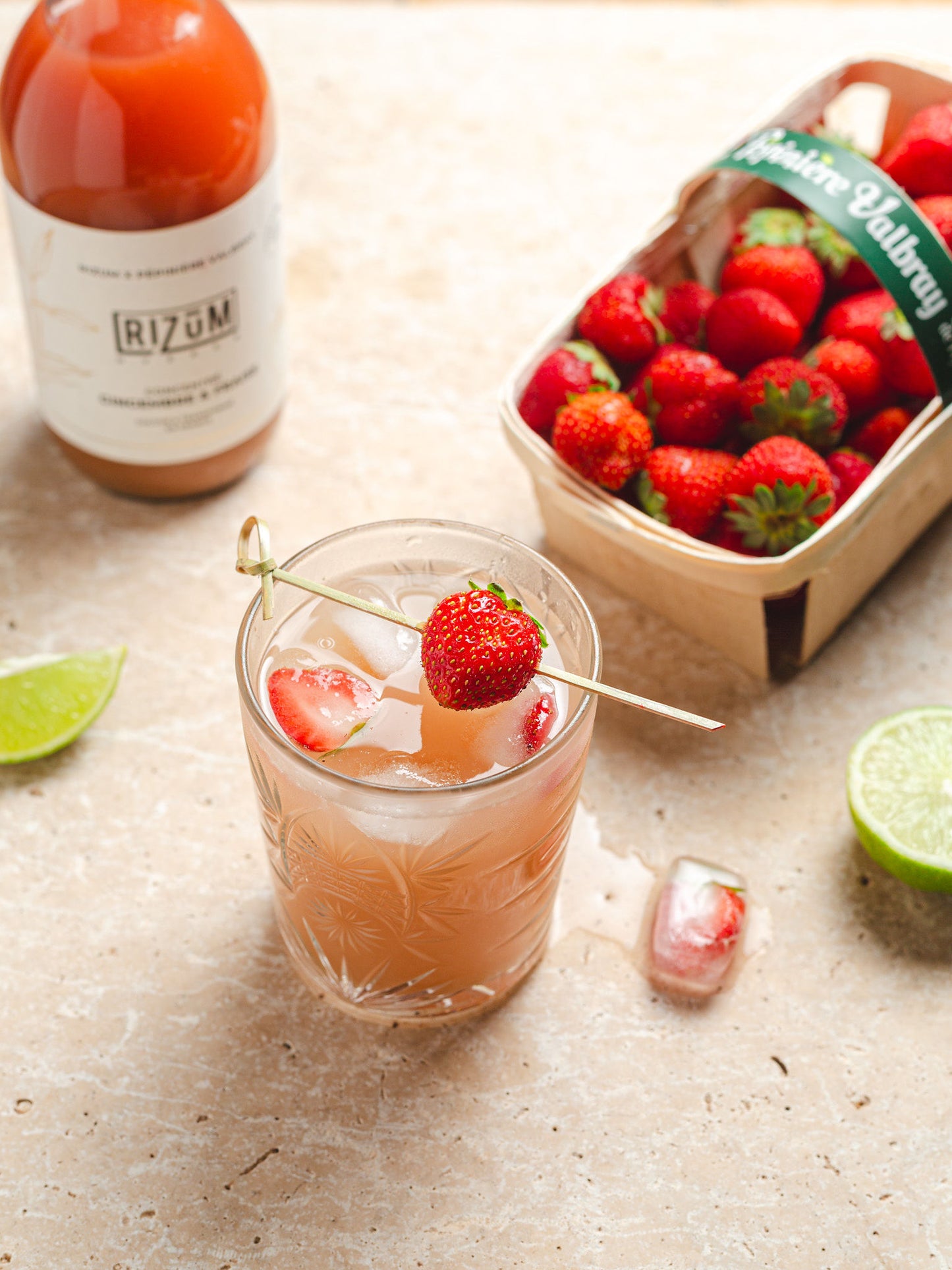 Concentré de gingembre & fraise