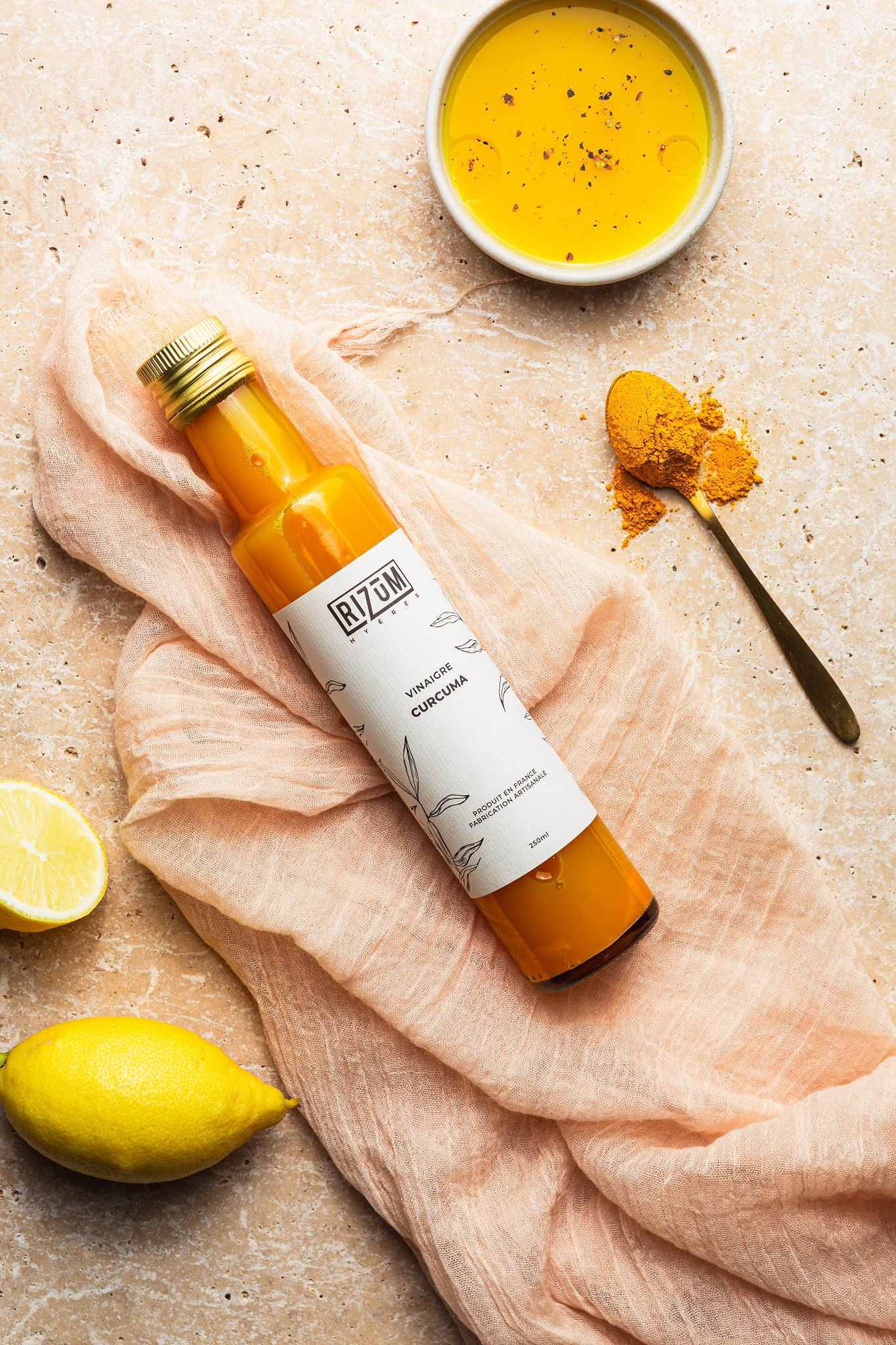 Vinaigre au curcuma