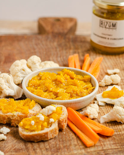 Chutney de gingembre & curcuma