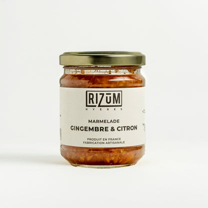 Marmelade de gingembre & citron
