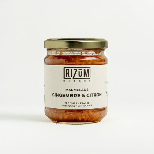 Marmelade de gingembre & citron