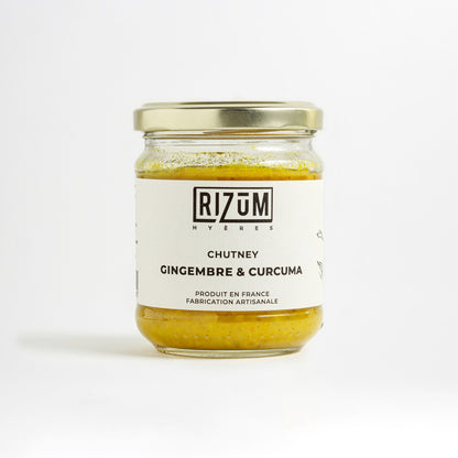 Chutney de gingembre & curcuma